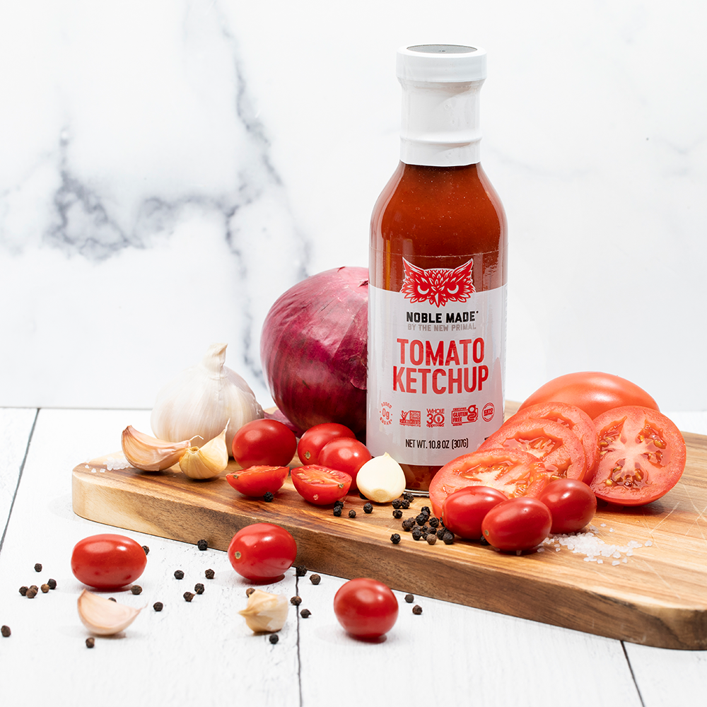 Less-Sugar Tomato Ketchup – Noble Made