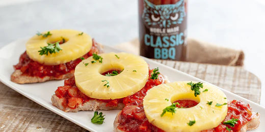 Baked Pineapple BBQ Pork Chops