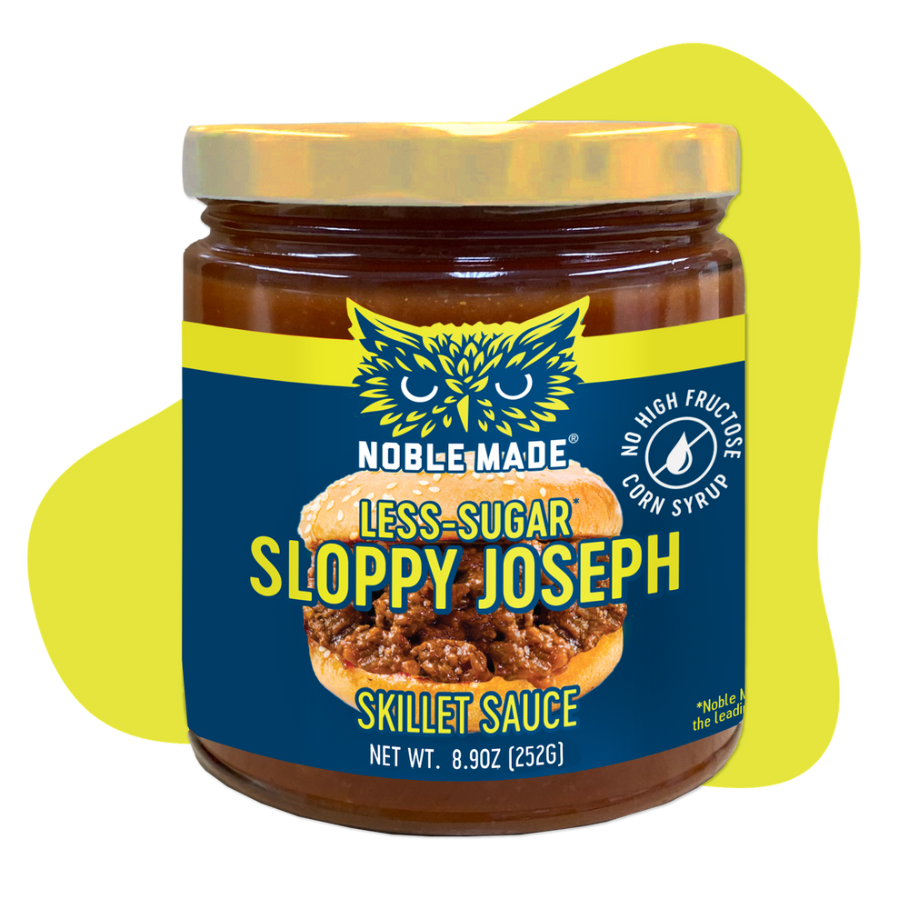 Noble Made Less-Sugar Sloppy Joseph Skillet Sauce
