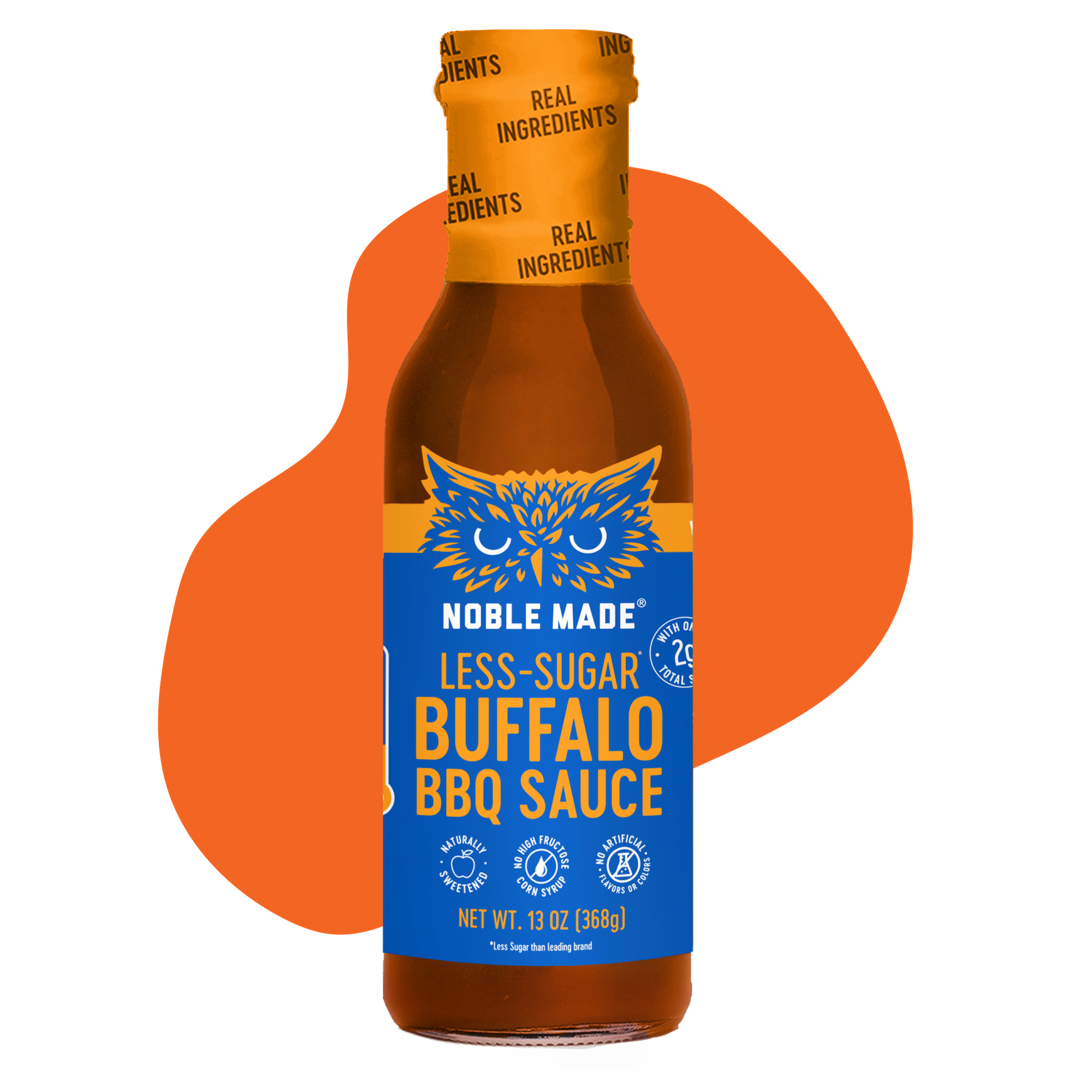 LessSugar Buffalo BBQ Sauce Noble Made