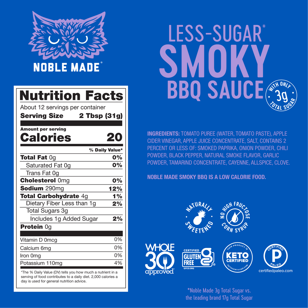 Less-Sugar Smoky BBQ Sauce