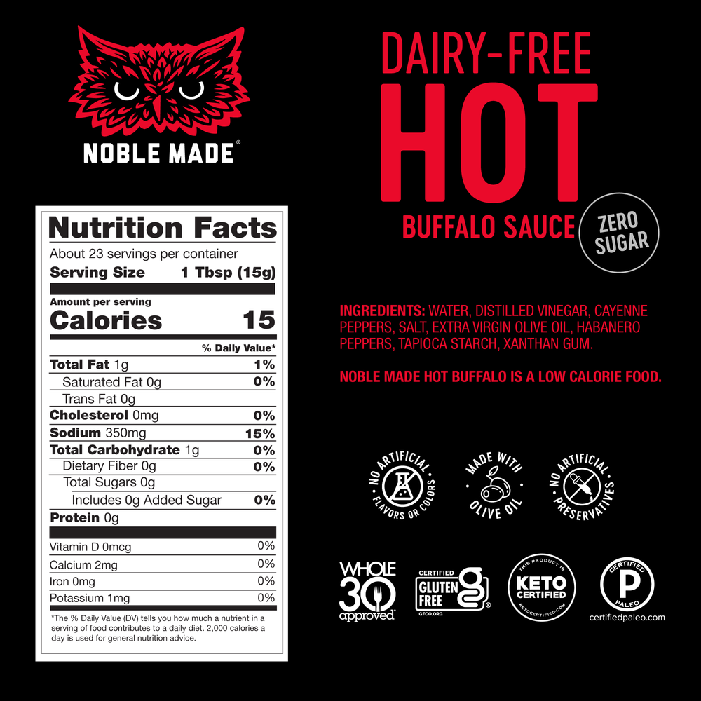 Dairy-Free Hot Buffalo Sauce
