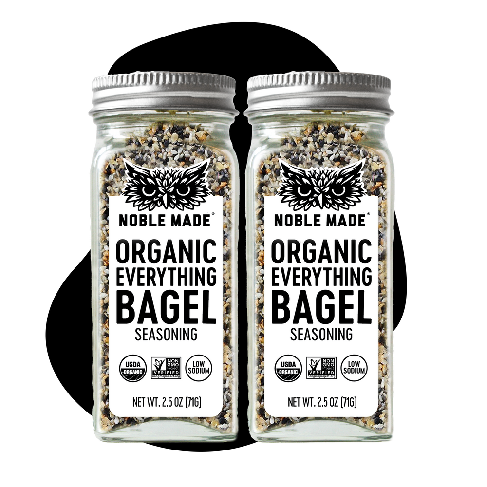 Organic Everything Bagel Seasoning (2 Count) – Noble Made