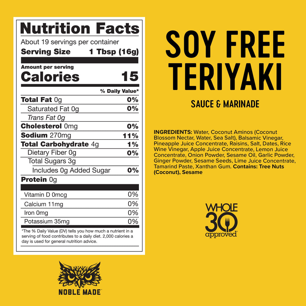 
            
                Load image into Gallery viewer, Soy-Free Teriyaki Sauce
            
        