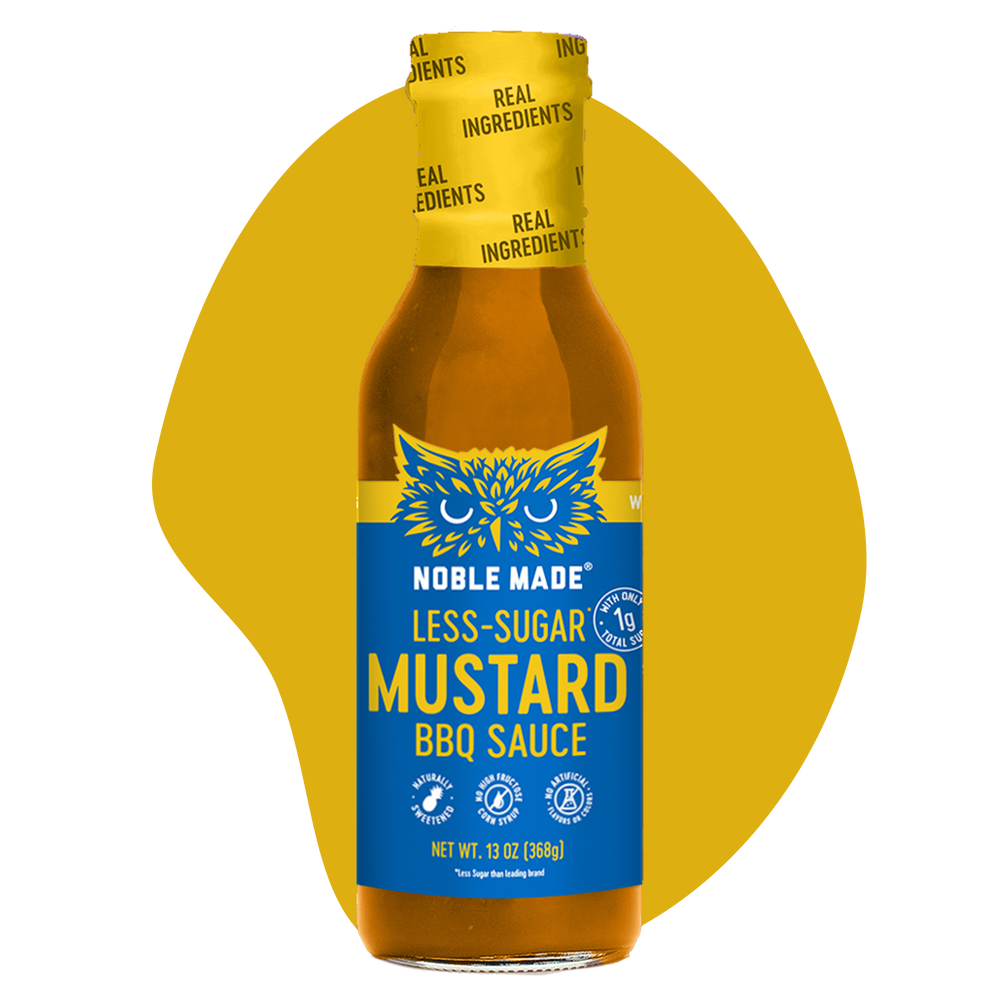 
            
                Load image into Gallery viewer, Less-Sugar Mustard BBQ Sauce
            
        